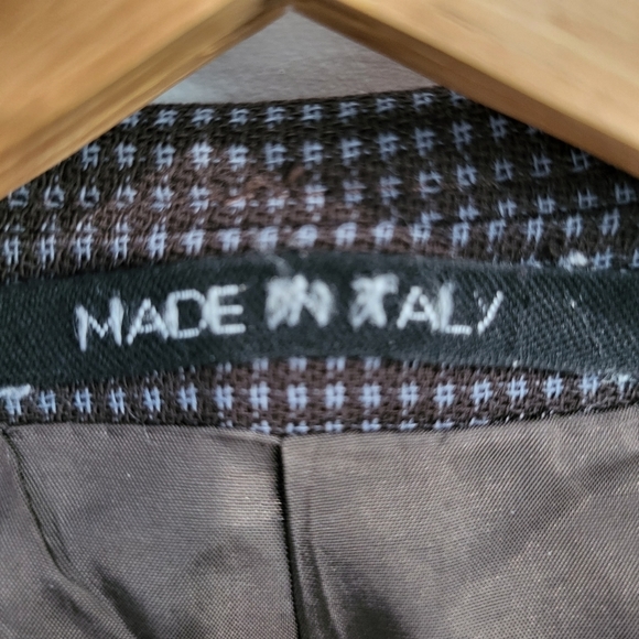 ARMANI Collezioni Houndstooth Blazer - Picture 3 of 12